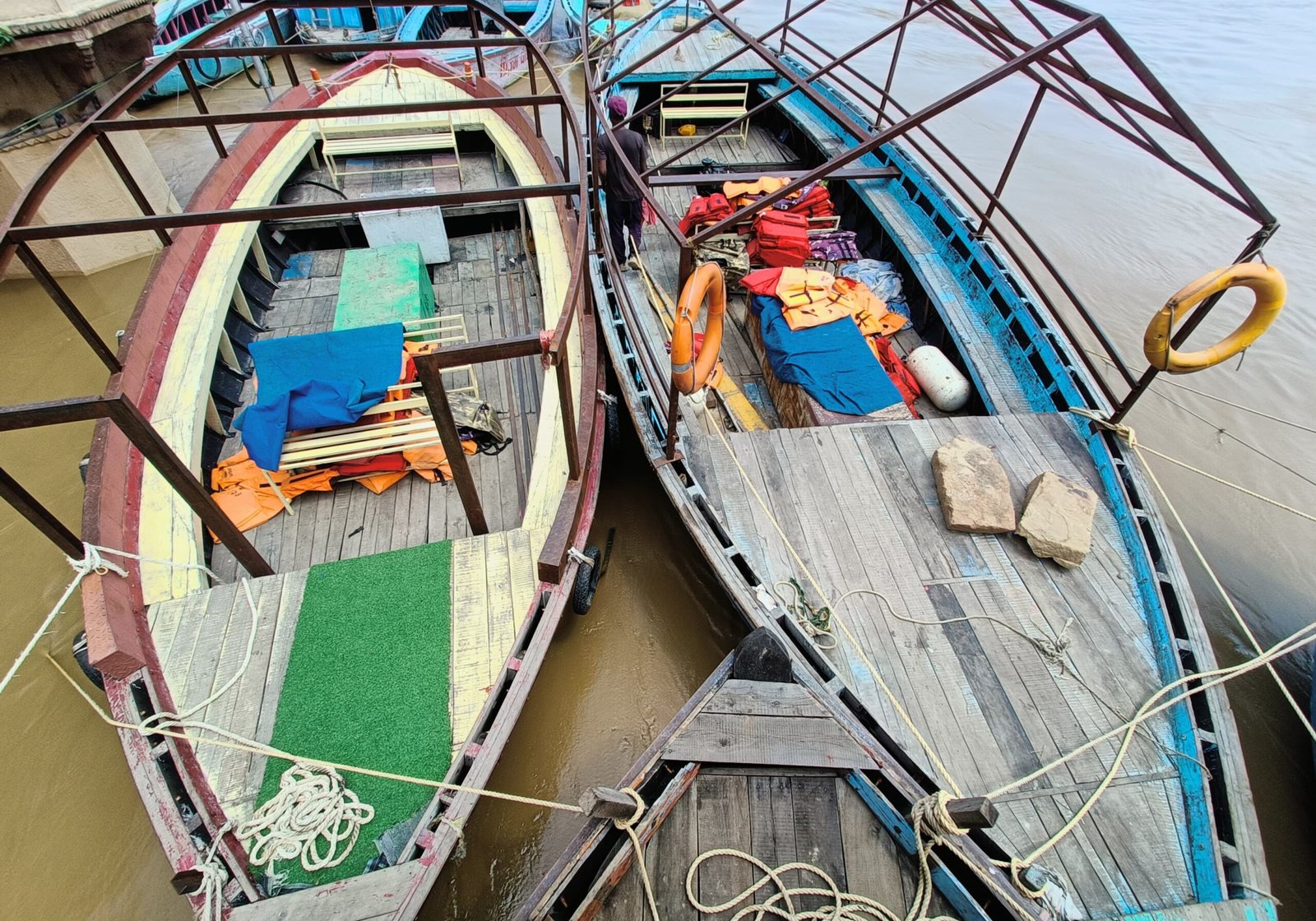 book large motor boat ride in varanasi